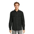 thumbnail image 1 of George Men's and Big Men's Flannel Shirt with Long Sleeves, Sizes XS-3XLT, 1 of 11
