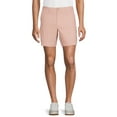 Men's and Big Men's Flat Front Shorts, 7” Inseam, Sizes 2854