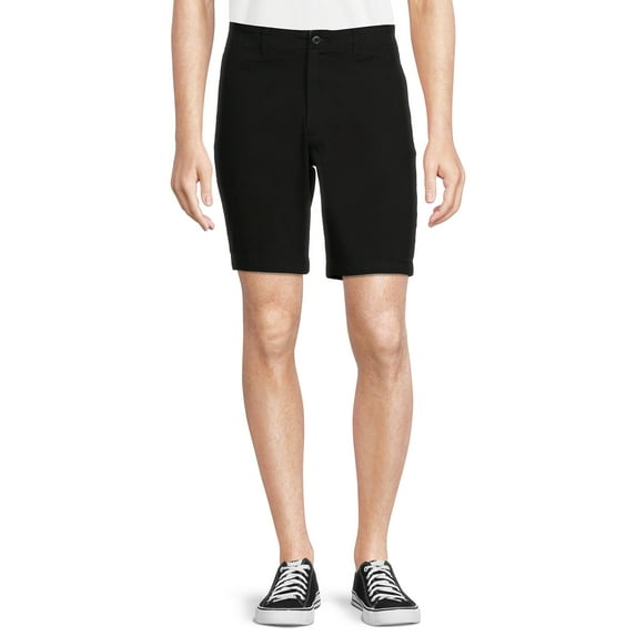 George Men's and Big Men's Flat Front Shorts, 9” Inseam, Sizes 28-54
