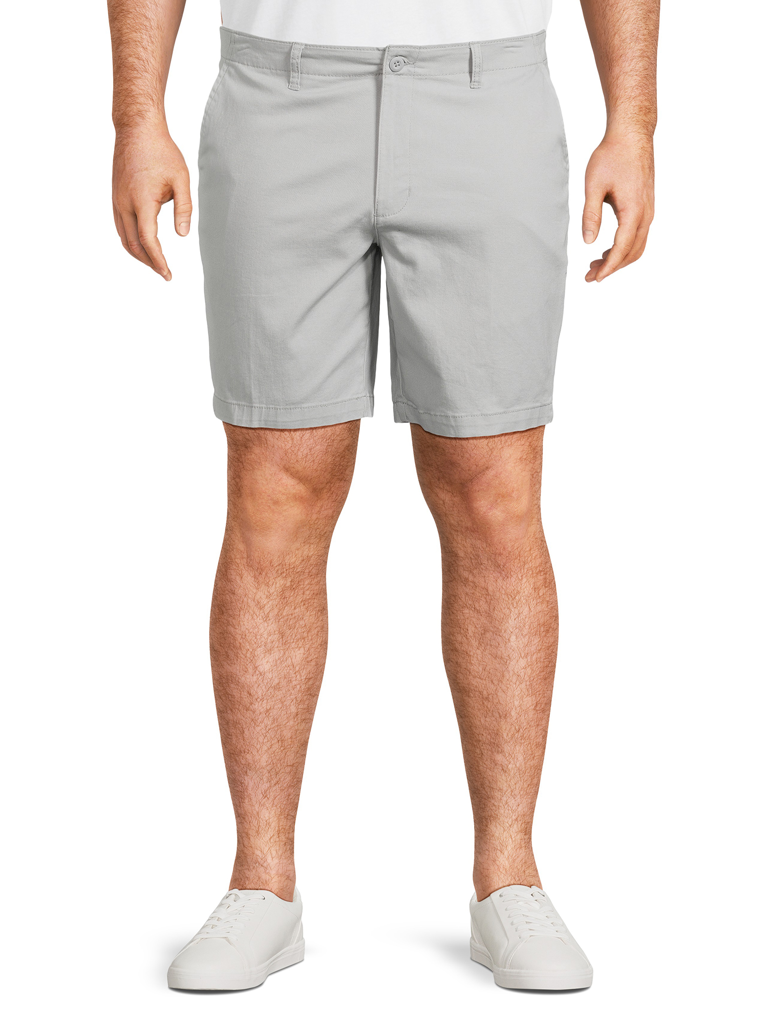 George Men's and Big Men's Flat Front Shorts, 9" Inseam, Sizes 28-54