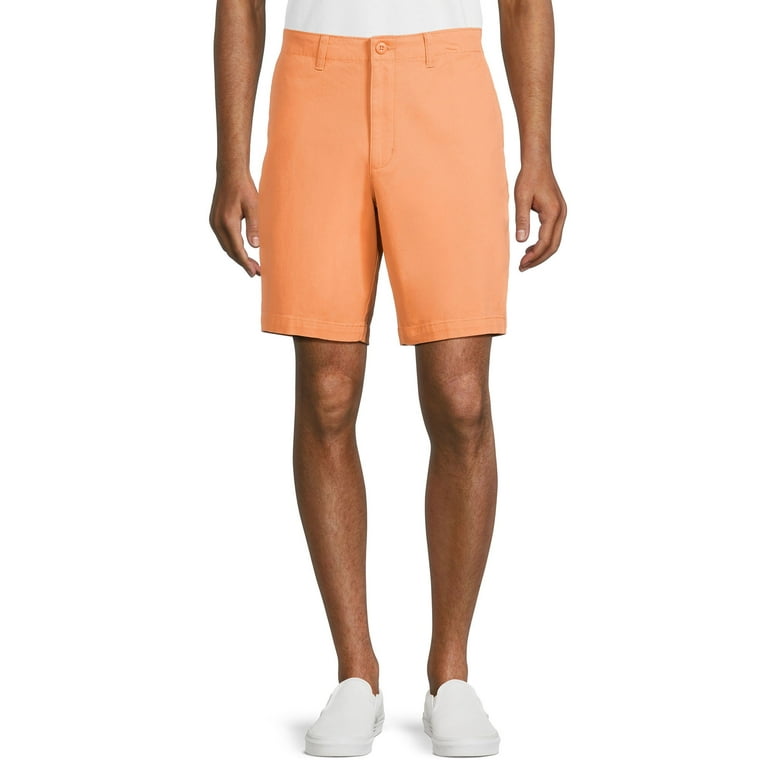 George Men s and Big Men s Flat Front Shorts 9 Inseam Sizes 28 54 Walmart