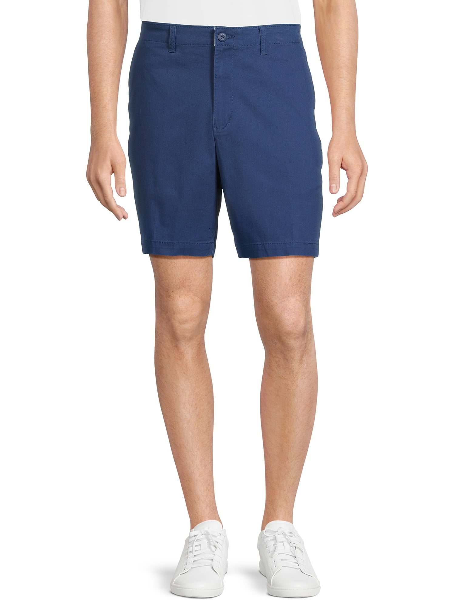 George Men's and Big Men's Flat Front Shorts, 9