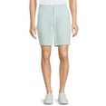 Men's and Big Men's Flat Front Shorts, 9" Inseam, Sizes 2854