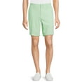 Men's and Big Men's Flat Front Shorts, 9" Inseam, Sizes 2854
