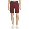 Men's and Big Men's Flat Front Shorts, 9" Inseam, Sizes 2854