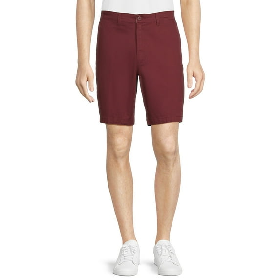 George Men's and Big Men's Flat Front Shorts, 9" Inseam, Sizes 28-54