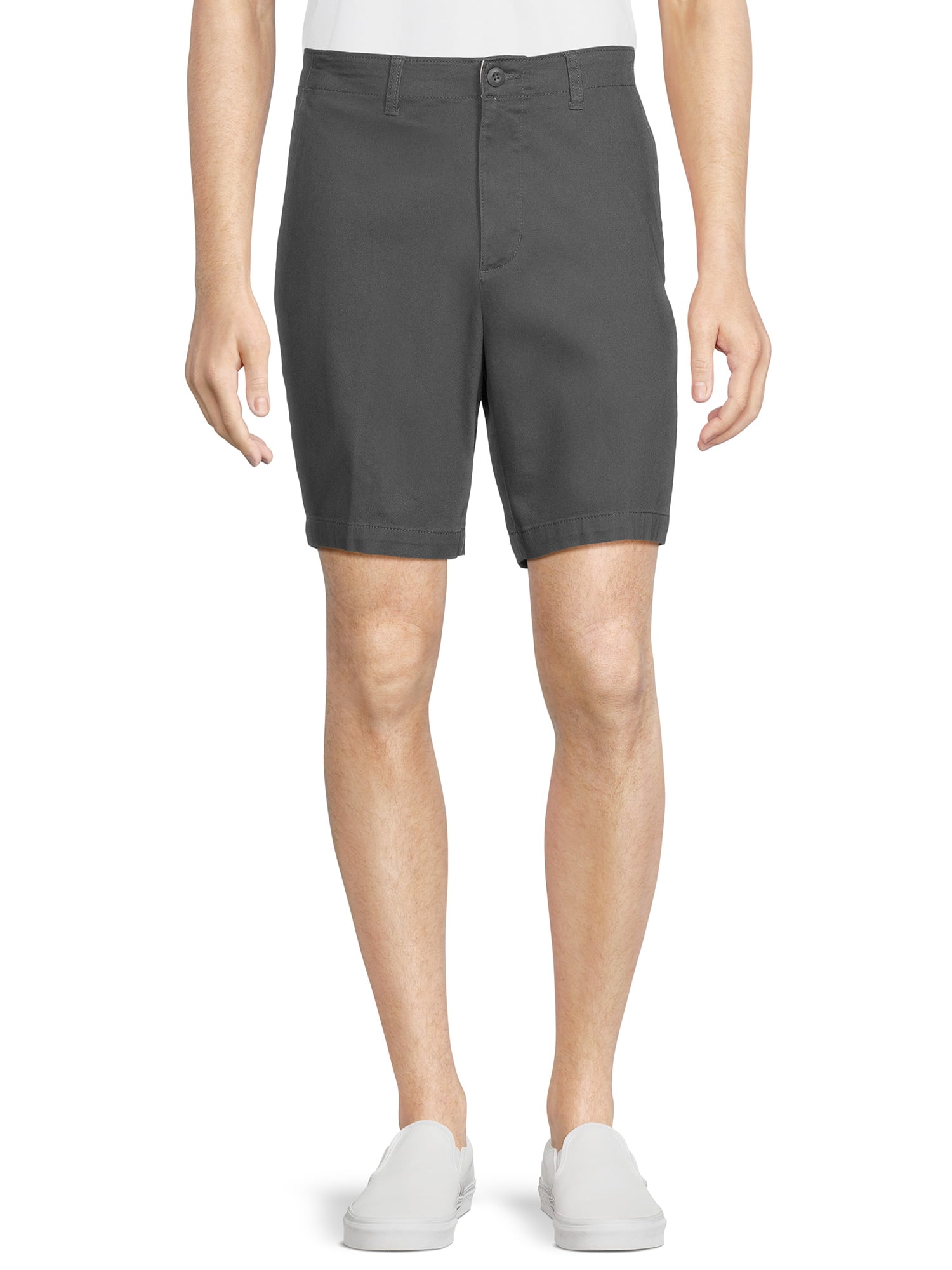 George men's sales flat front shorts