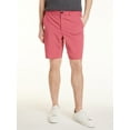 Men's and Big Men's Flat Front Shorts, 9" Inseam, Sizes 3046