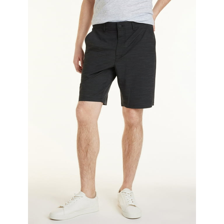 George Men s and Big Men s Flat Front Shorts 9 Inseam Sizes 30 46 Walmart