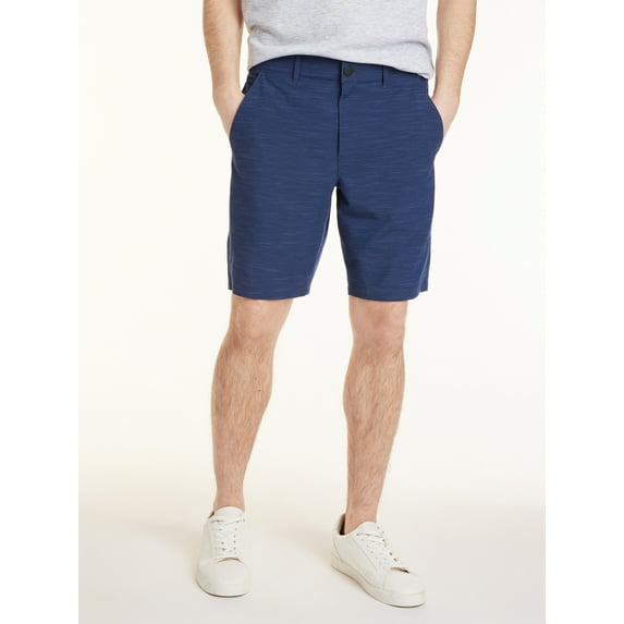 George Men's and Big Men's Flat Front Shorts, 9" Inseam, Sizes 30-46