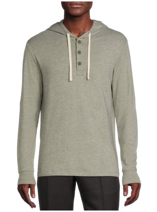 Mens Henley Hoodie