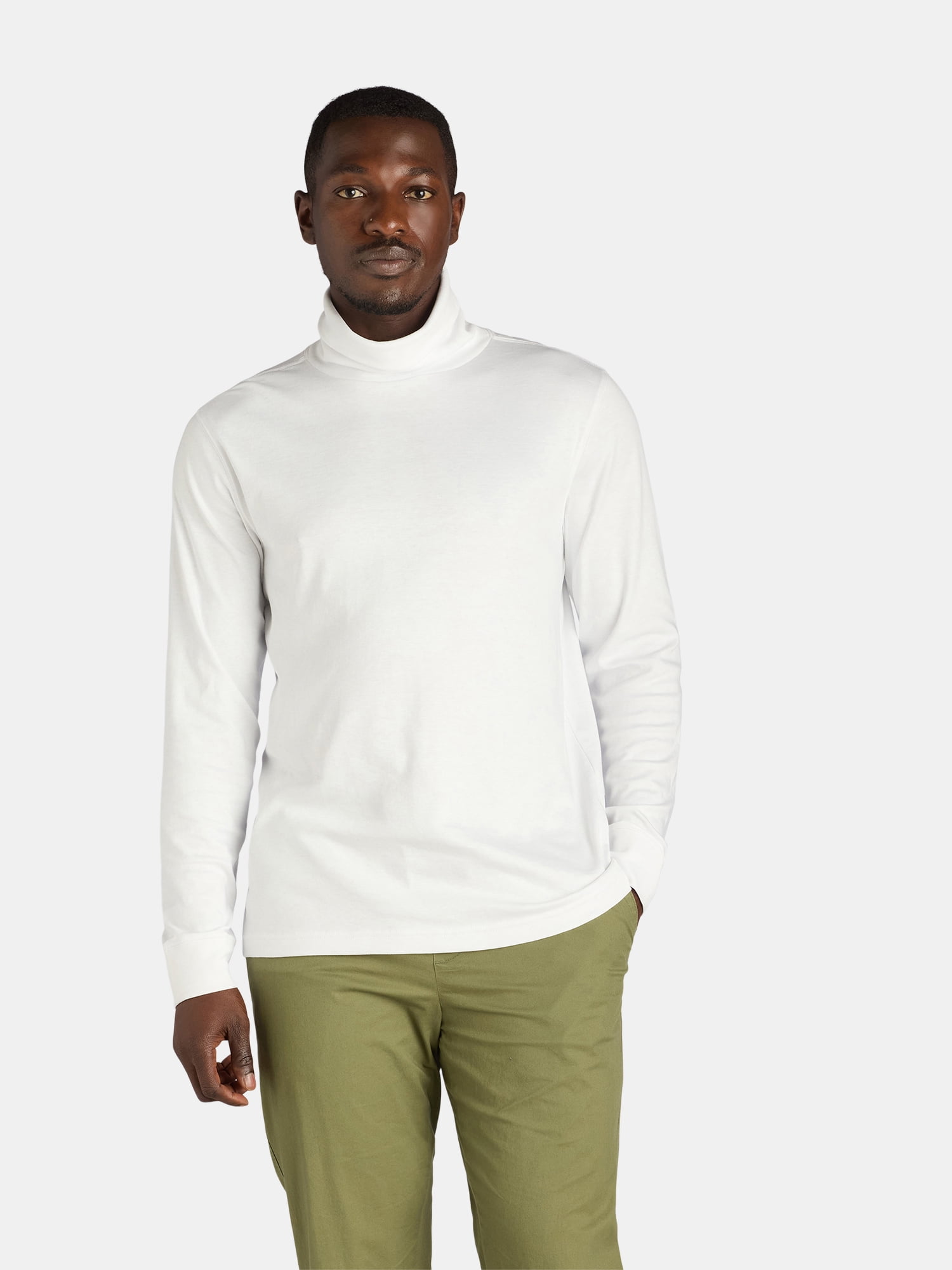 Turtleneck Shirt George Mens Turtleneck George Mock Turtleneck On Sale