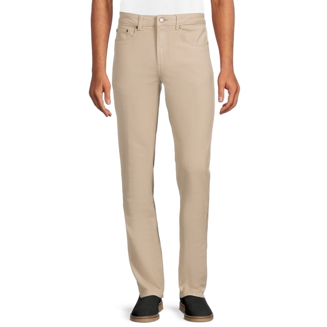 George Men's and Big Men's Knit 5 Pocket Pants - Walmart.com