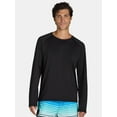 thumbnail image 1 of George Men's & Big Men's Sun Shirt with Long Sleeves, UPF 50+, Sizes S-3XL, 1 of 5