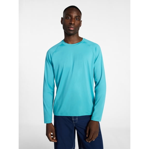 George Men's and Big Men's Sun Shirt with Long Sleeves, UPF 50 , Sizes S-5XL