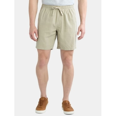 George Men's and Big Men's Linen Shorts
