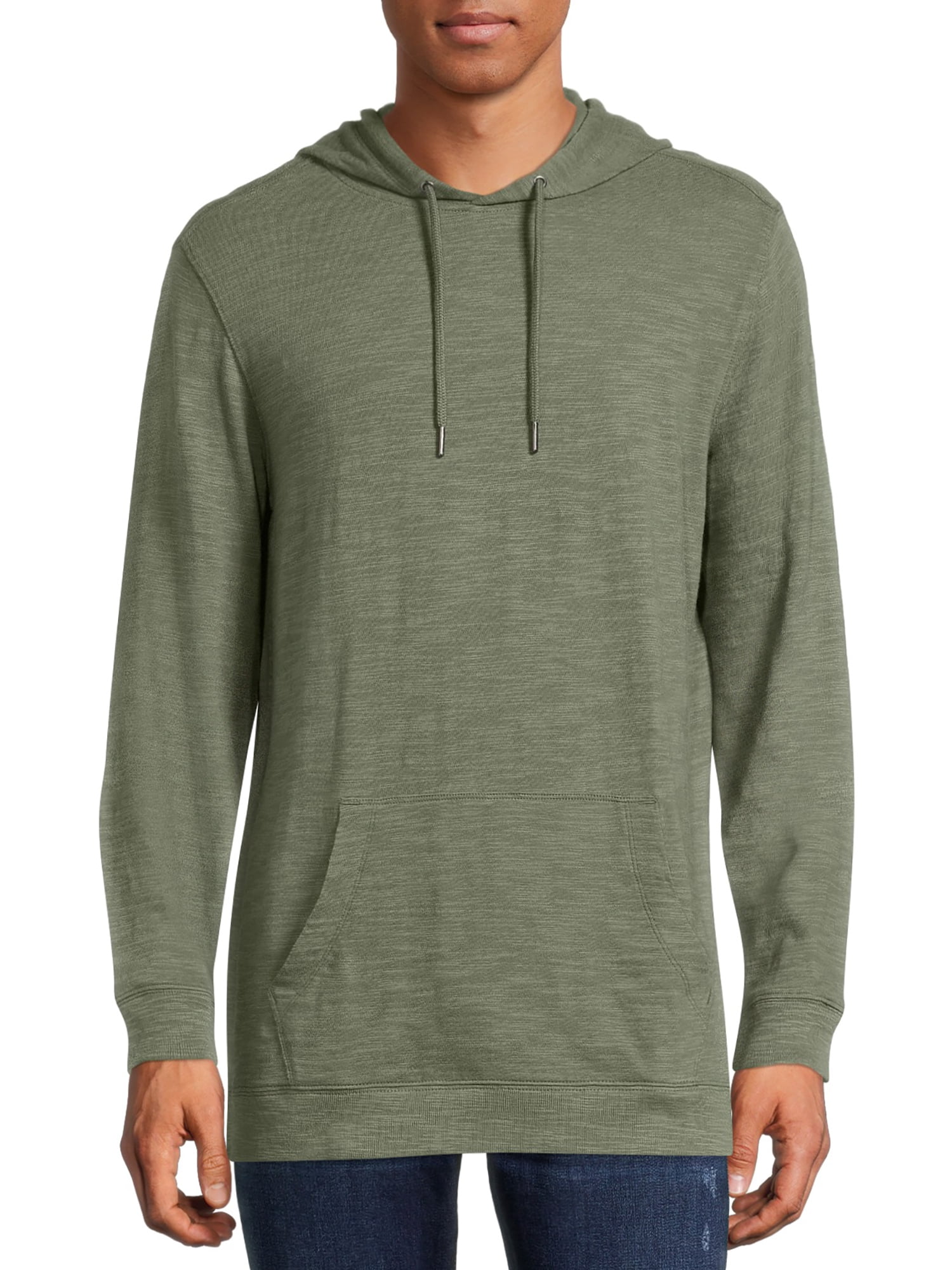 George men's elongated short sleeve hoodie hot sale
