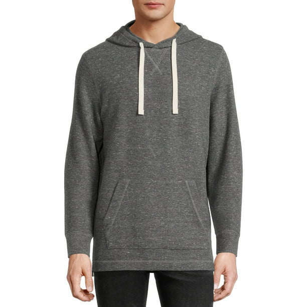 George Men's and Big Men's Long Sleeve Textured Hoodie - Walmart.com