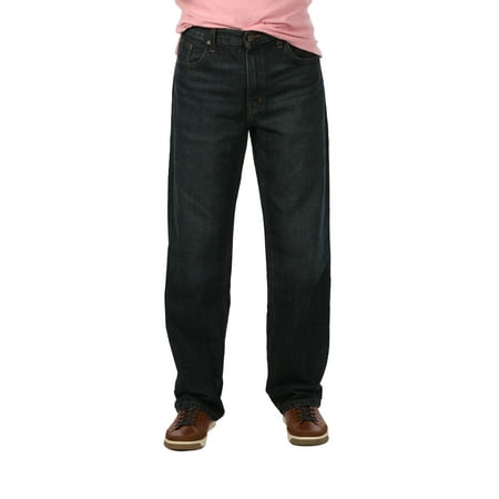 George Men's & Big Men's Regular Fit Loose Fit Jeans, Sizes 29-50