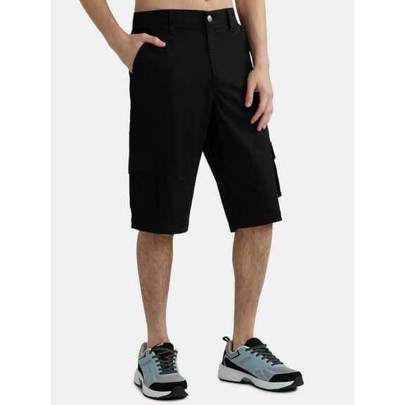 George Men's and Big Men's Messenger Cargo Shorts, 14" Inseam, Sizes 30-42