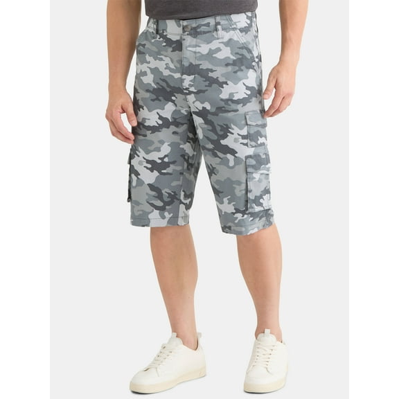George Men's & Big Men's Messenger Cargo Shorts, 14" Inseam, Sizes 30-42