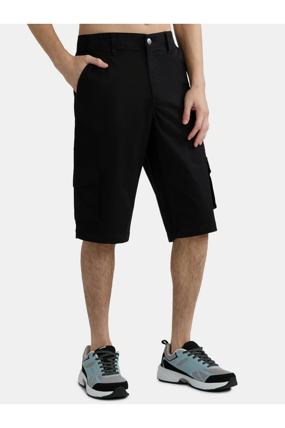 Men's & Big Men's Messenger Cargo Shorts, 14" Inseam, Sizes 30-42