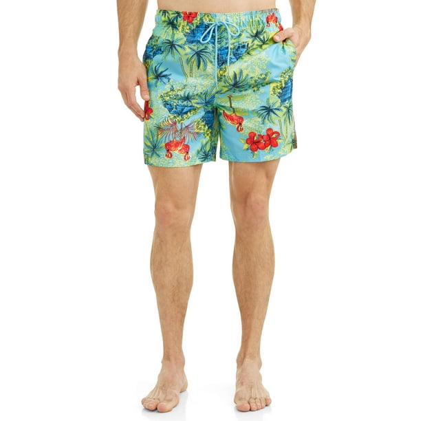 Men's and Big Men's Novelty Swim Shorts
