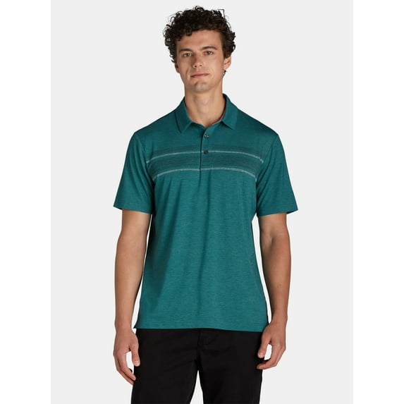 George Men’s and Big Men's Poly Polo Shirt, Sizes S-3XL