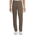 thumbnail image 1 of George Men’s and Big Men’s Premium 5 Pocket Garment Washed Pants, Sizes 29-44, 1 of 9