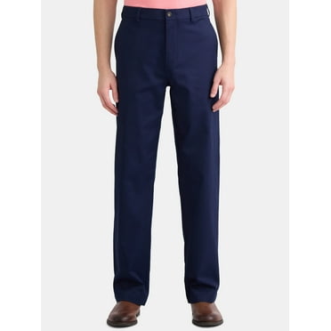 George Men's and Big Men’s Premium Regular Fit Khaki Pants, Sizes 30-54