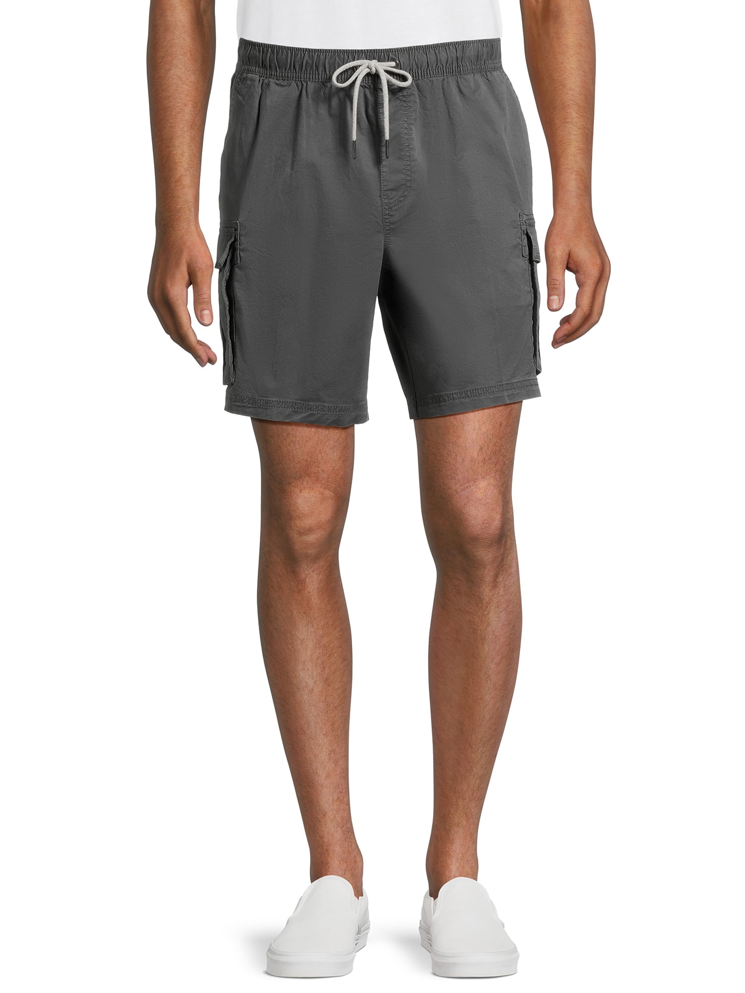 George Men's and Big Men's Pull On Cargo Shorts, Sizes S-2XL - Walmart.com