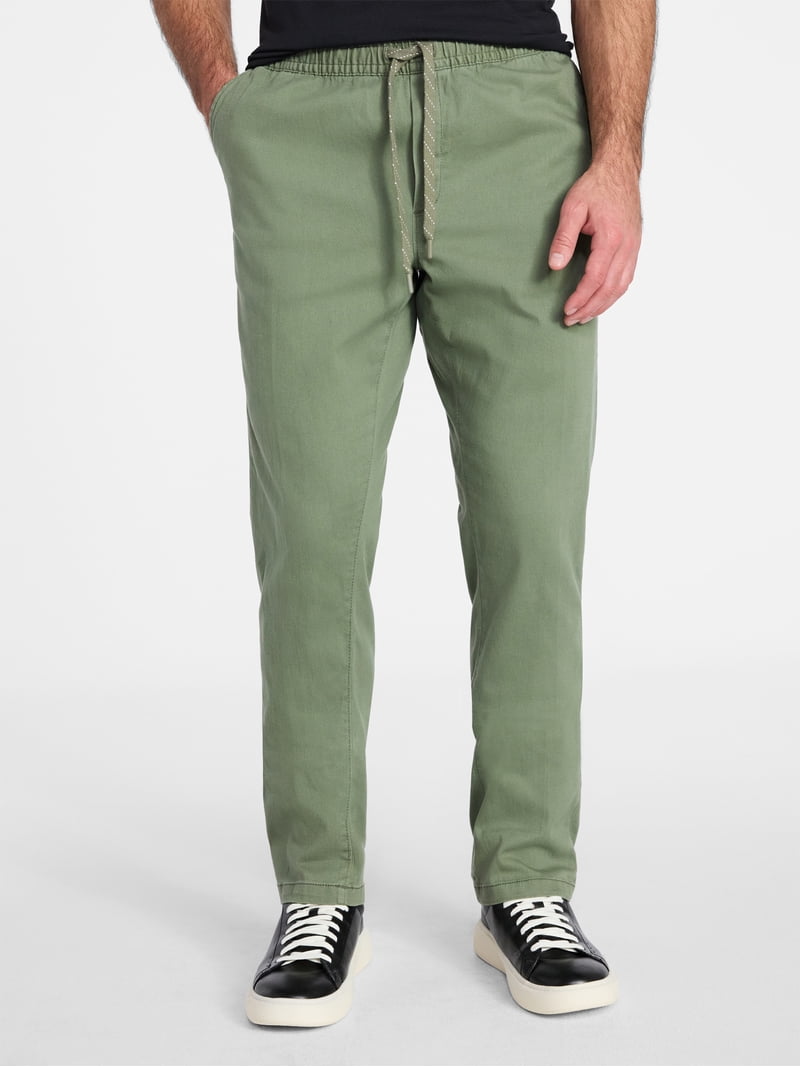 George Men's & Big Men's Pull On Chino Pants, 31.5