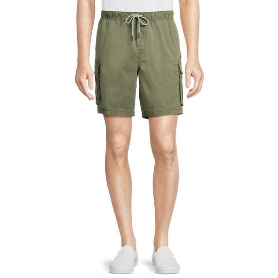 George Men's and Big Men's Pull on Stretch Cargo Shorts, Sizes S-2XL