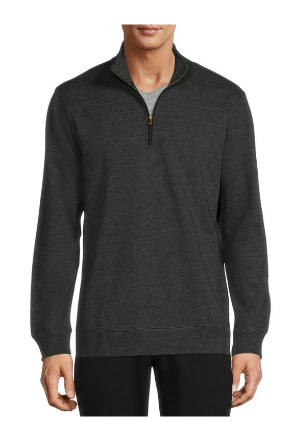 Men's and Big Men's Quarter-Zip Pullover