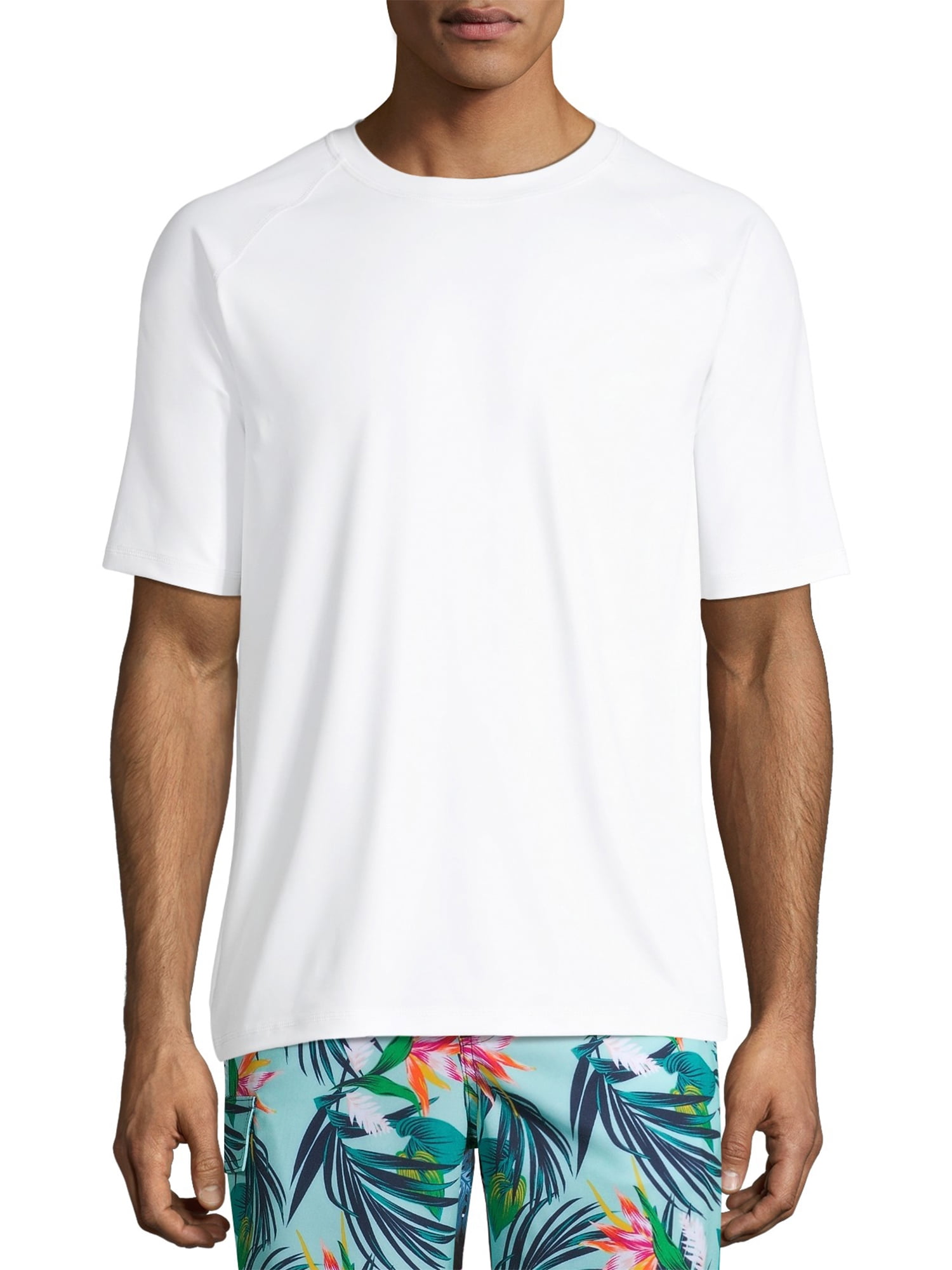 Men's and Big Men's Quickdry Rash Guard with UPF 50, up to Size