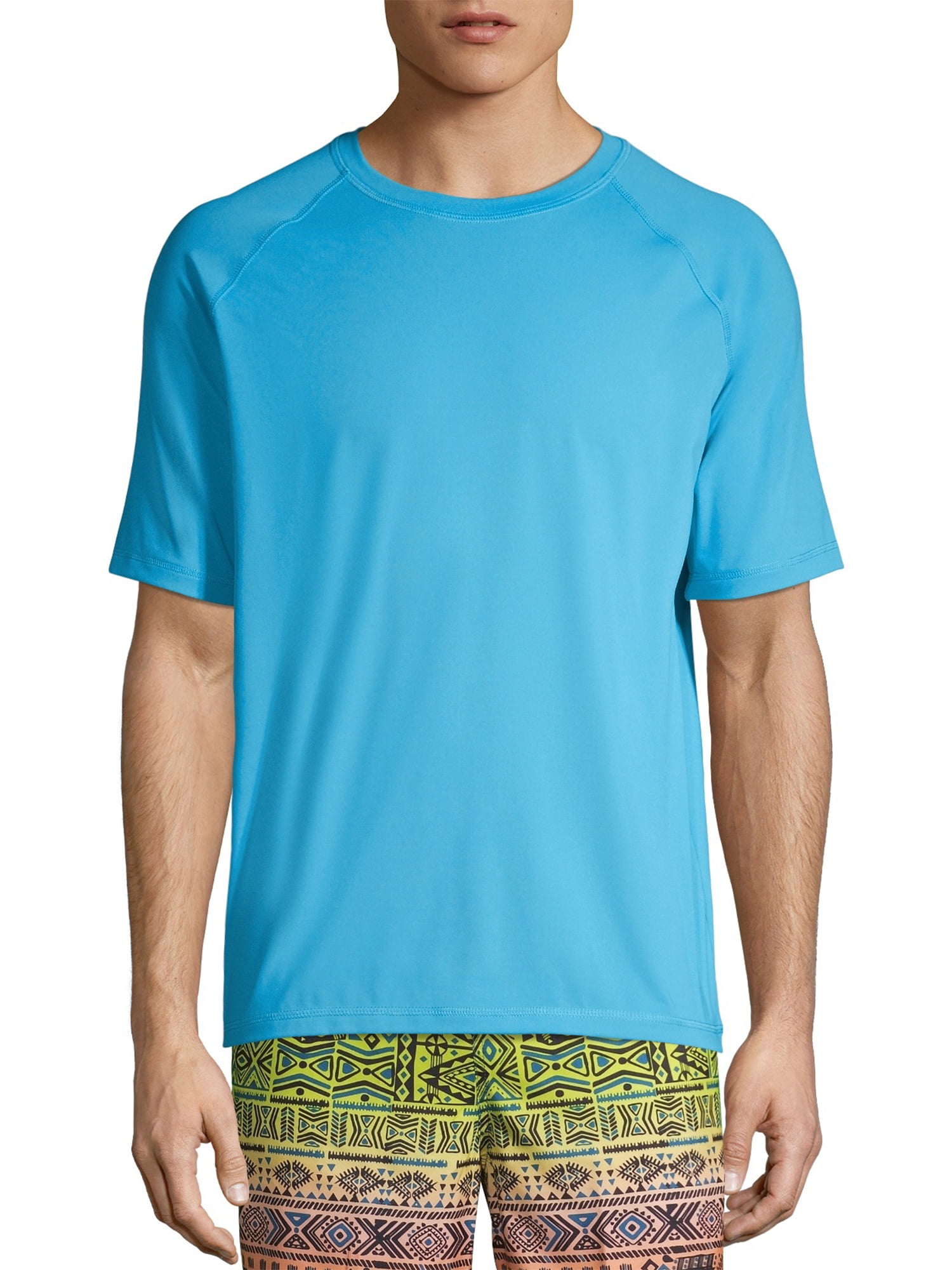 Men's and Big Men's Quickdry Rash Guard with UPF 50, up to Size