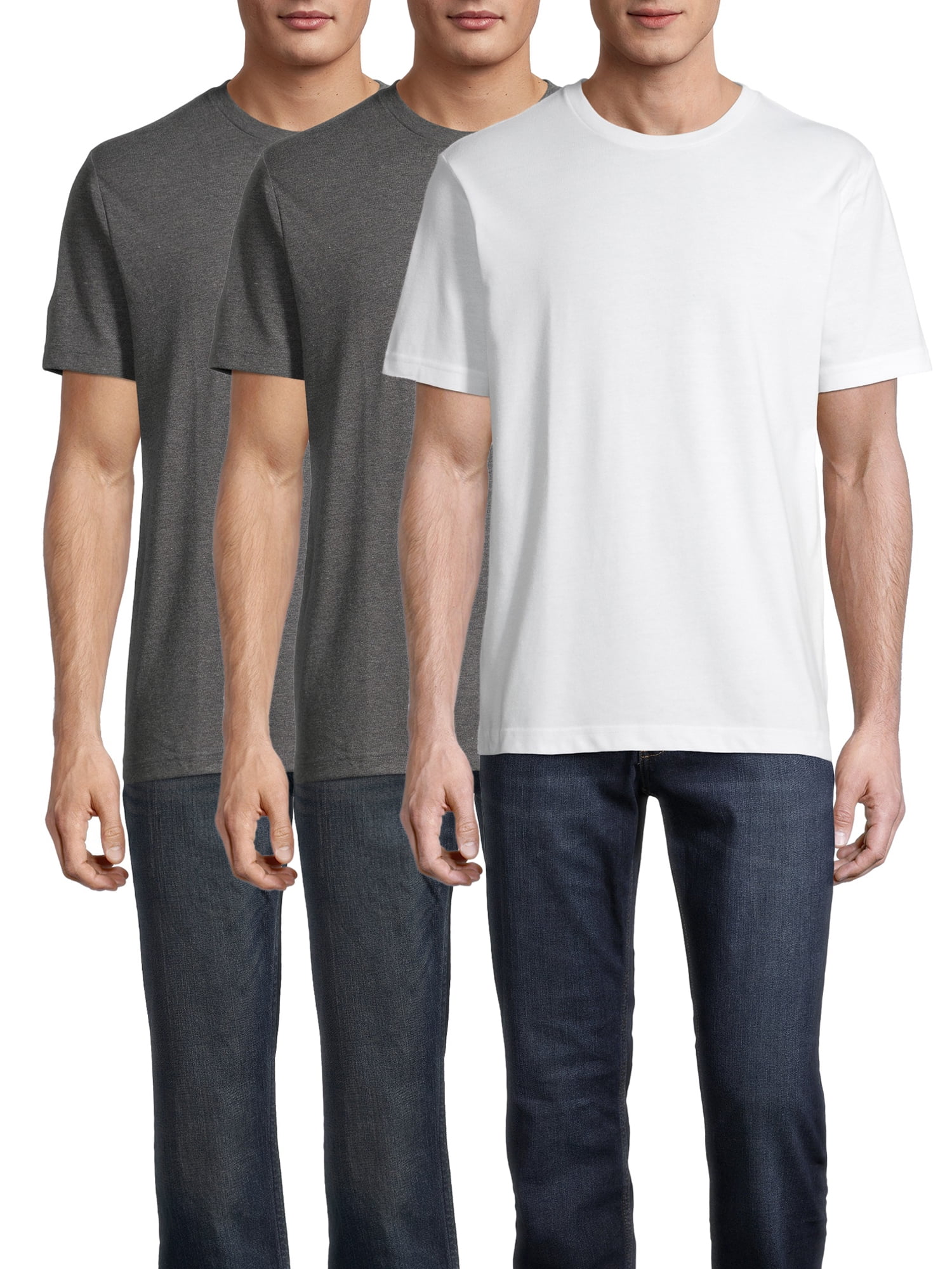 Old Navy Men's Go-Dry Crew-Neck T-shirts 3-Pack - Multi - Size XXXL