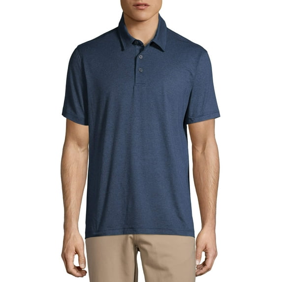 George Men's and Big Men's Short Sleeve Polo Shirt, Sizes up to 3XL