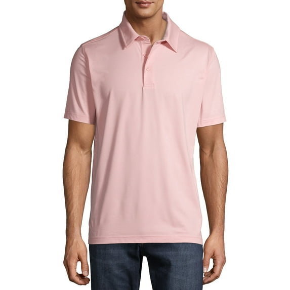George Men's and Big Men's Short Sleeve Polo Shirt, Sizes up to 3XL