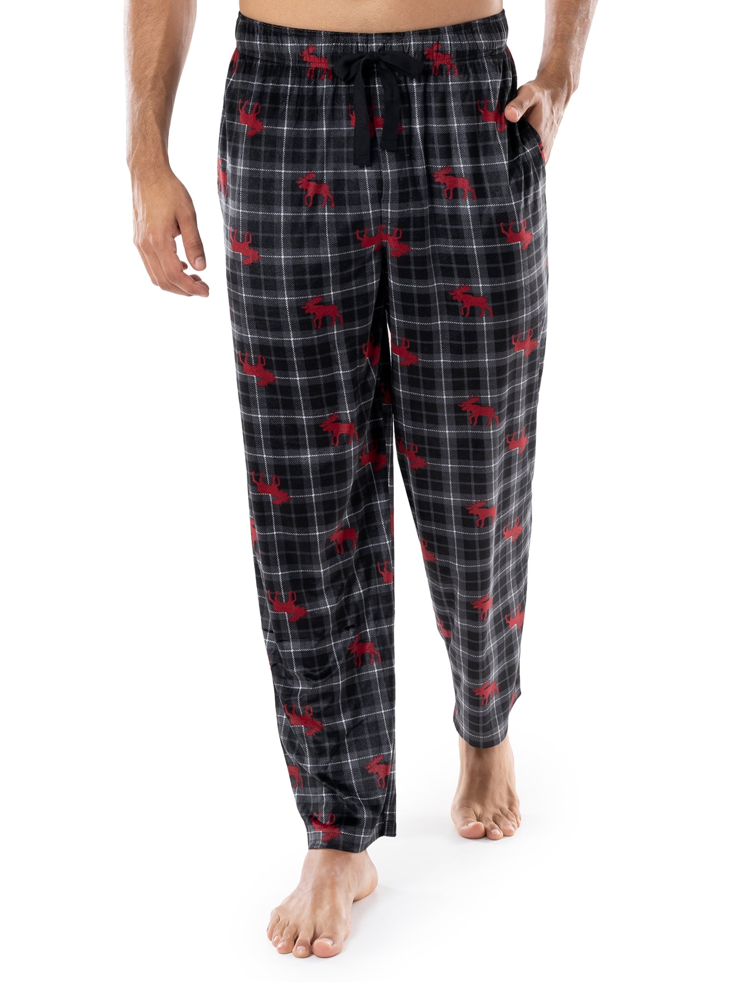 George Men's and Big Men's Silky Fleece Sleep Pajama Pant, sizes S-5XL ...