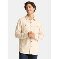 thumbnail image 1 of George Men's and Big Men's Brushed Knit Button Down Shirt, Sizes S-3XL, 1 of 5