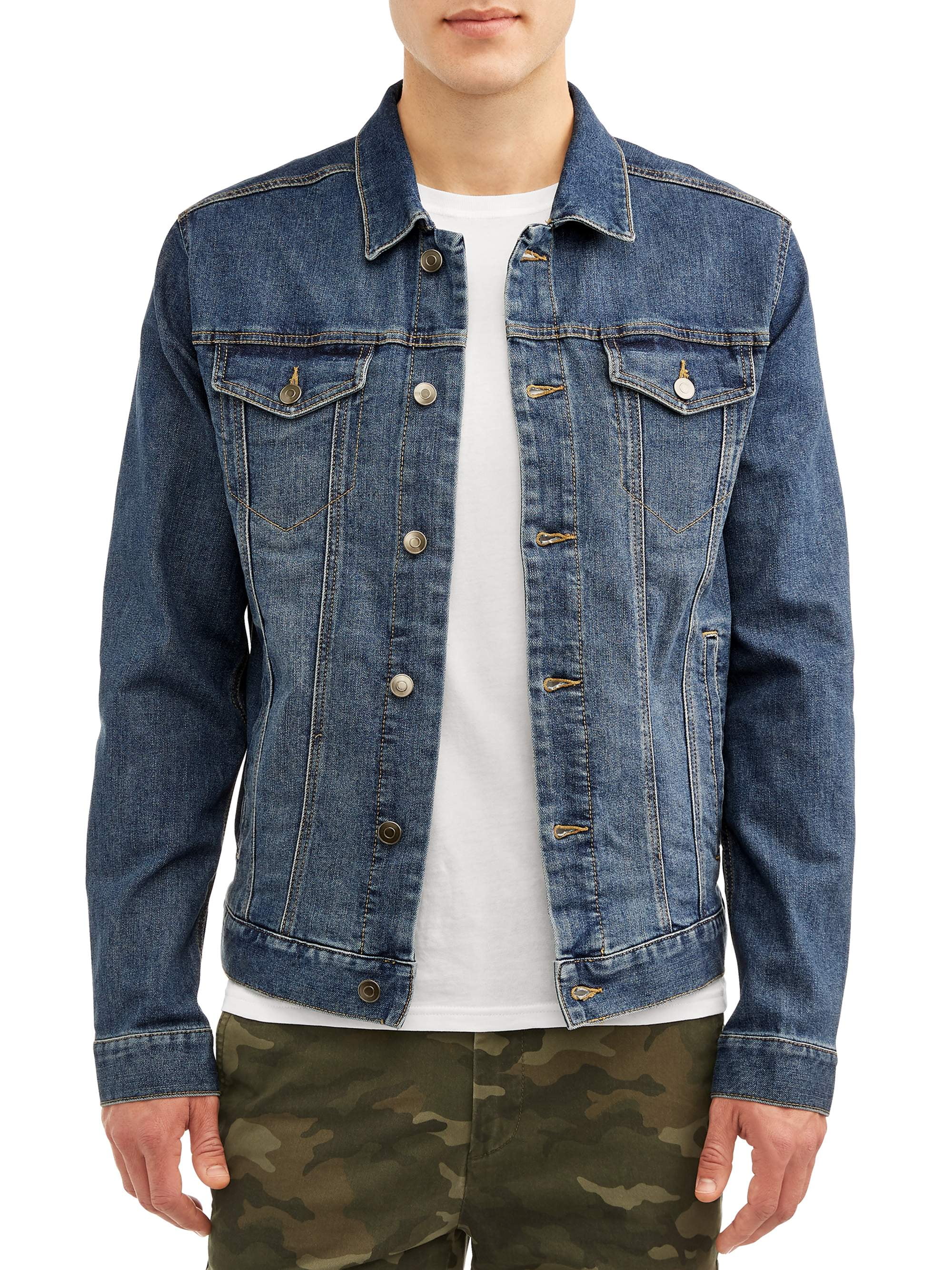 Men's and Big Men's Stretch Denim Jacket