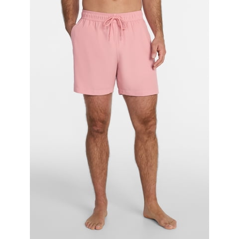 Men's and Big Men's Swim Trunks, 6" Inseam, Sizes S-5XL