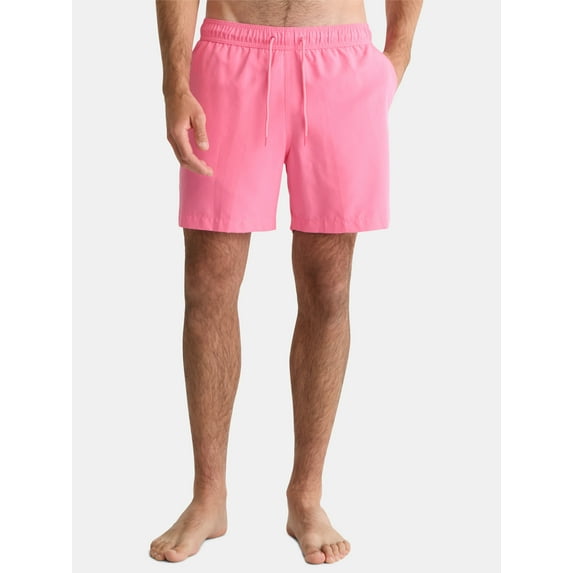 George Men's and Big Men's Swim Trunks, 6" Inseam, Sizes S-3XL