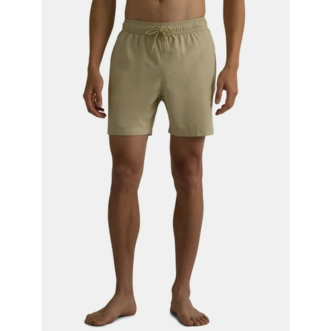 Men's and Big Men's Swim Short, 6" Inseam, Sizes S-3XL