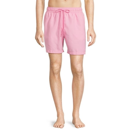 George Men's and Big Men's Swim Trunks, 6" Inseam, Sizes S-5XL