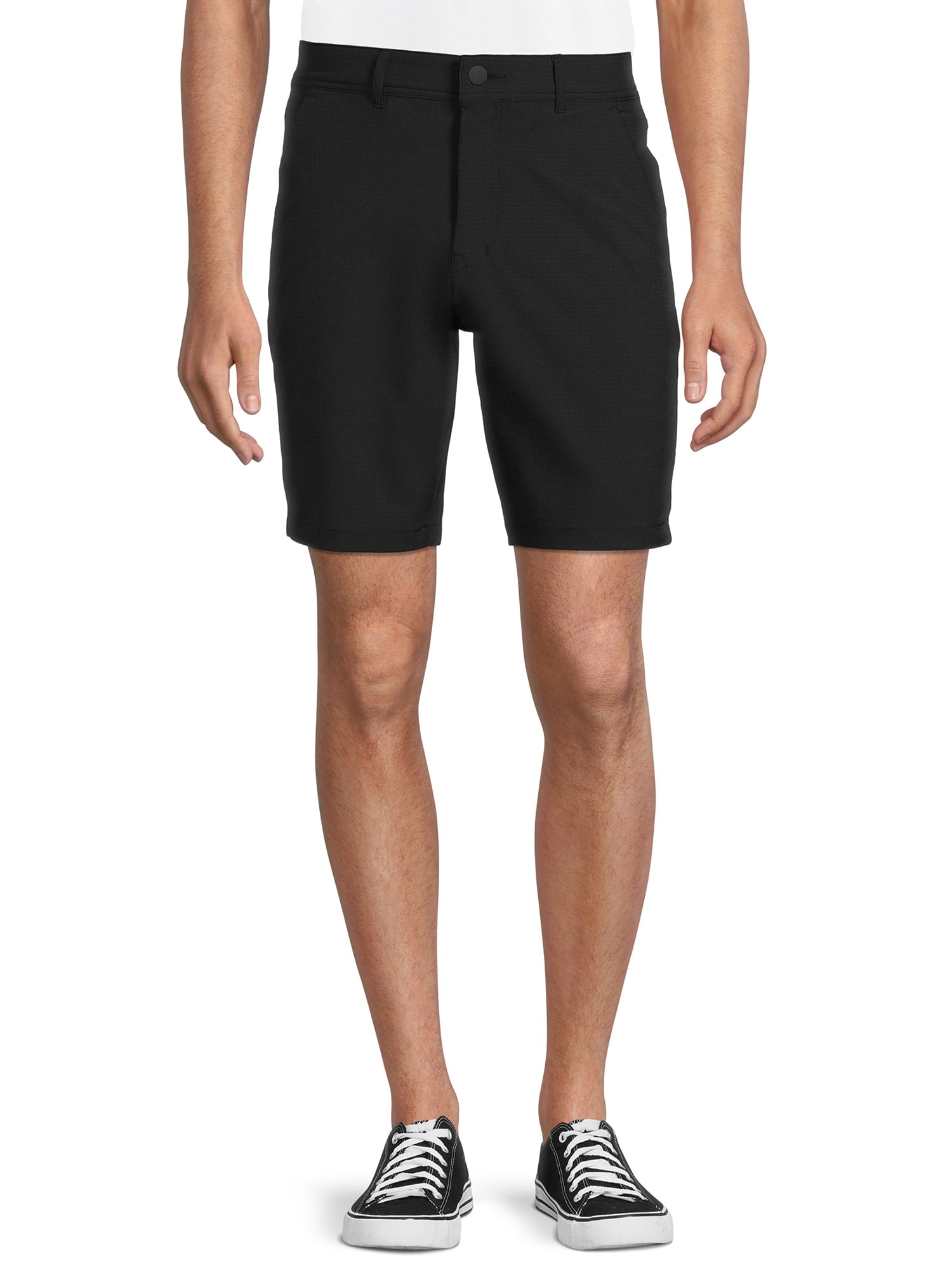 George Men's and Big Men's Synthetic Flat Front Shorts, 9