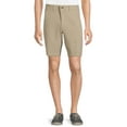 thumbnail image 1 of George Men's and Big Men's Synthetic Flat Front Shorts, 9" Inseam, 1 of 5
