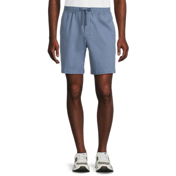 George Men's and Big Men's Twill Pull-On Shorts, Sizes S-2XL