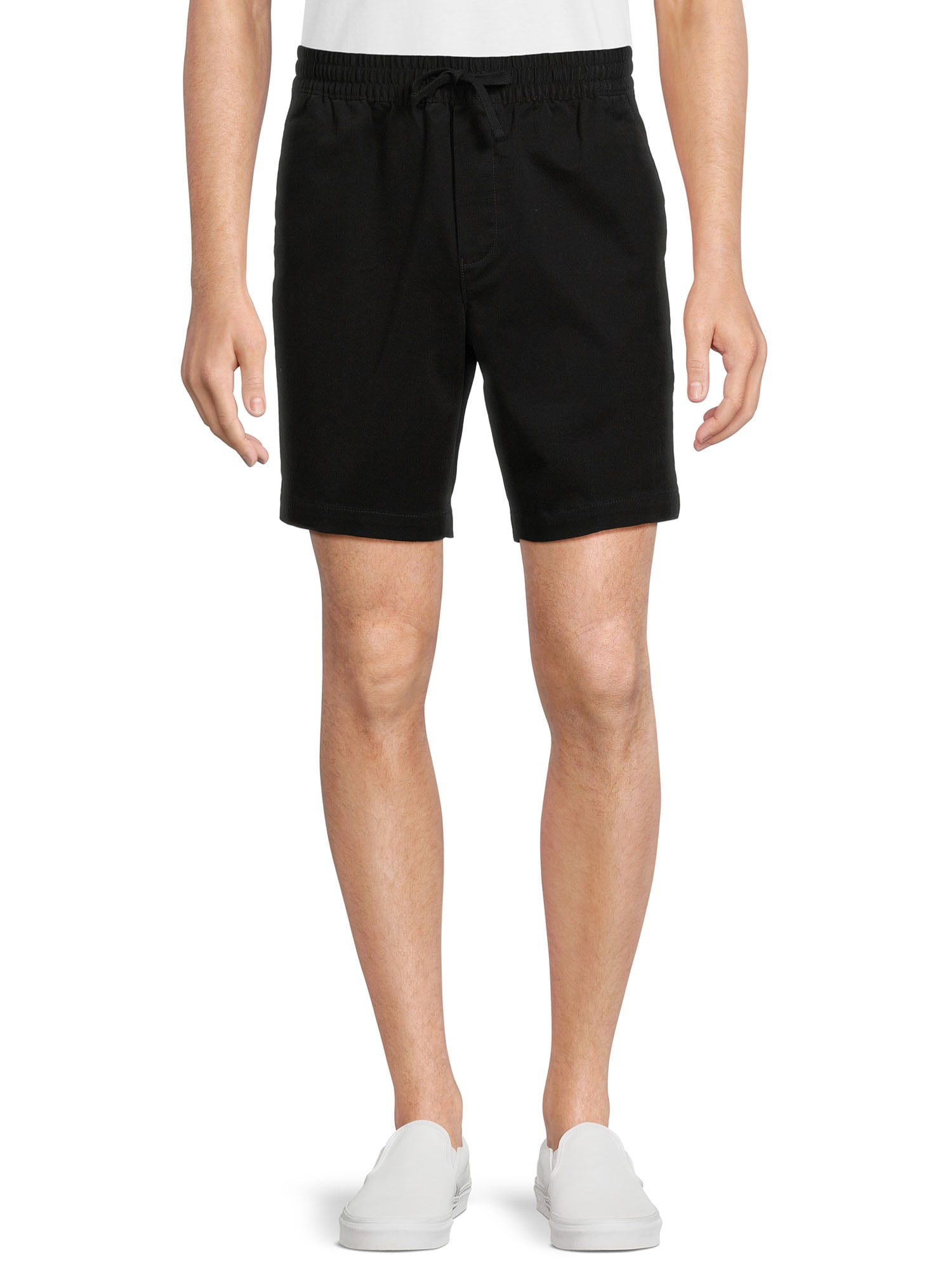 George Men's and Big Men's Twill Pull-On Shorts, Sizes S-2XL
